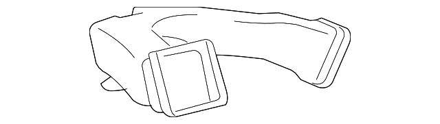 55843-04070 Деталь SIDE DUCT, LEFT