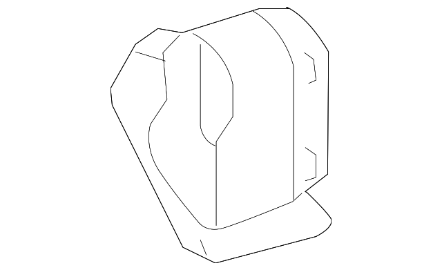 87220-04010 Деталь AIR DUCT, RIGHT