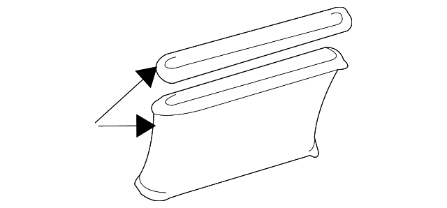 55990-04011 Деталь DEFROSTER NOZZLE
