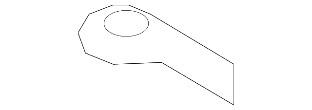 25333-2B700 Деталь RADIATOR ASSY UPPER BRACKET, LEFT