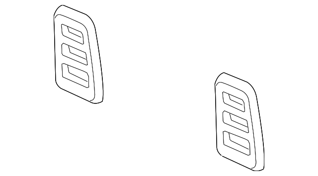 1BJ511J3AA Деталь HEADREST, LEFT