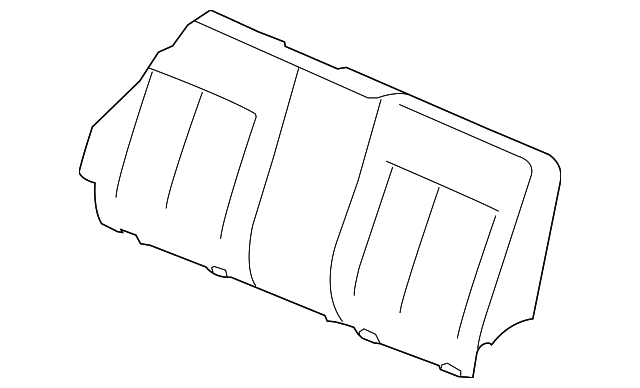 1CP631J3AA Деталь SEAT BACK, LEFT