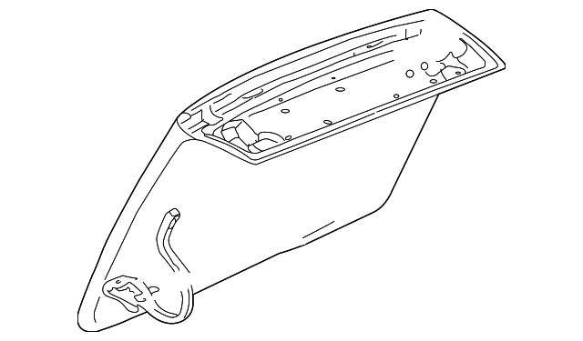 25632945 Деталь TRUNK LID