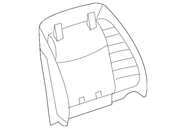 25939494 Деталь SEAT BACK PANEL