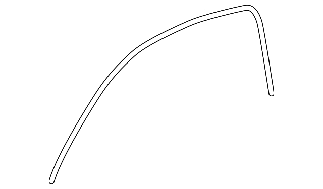 15798481 Деталь UPPER W'STRIP, LEFT