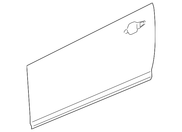 25830155 Деталь OUTER PANEL, LEFT