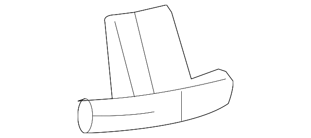 89026121 COAT HOOK, RIGHT