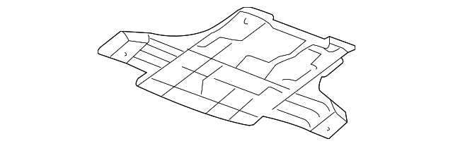 19121463 FRONT CONSOLE RETAINER PLATE