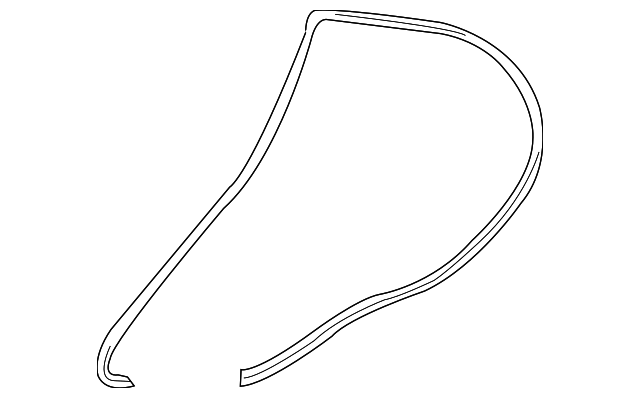 96467381 Деталь SURROUND W'STRIP, LEFT