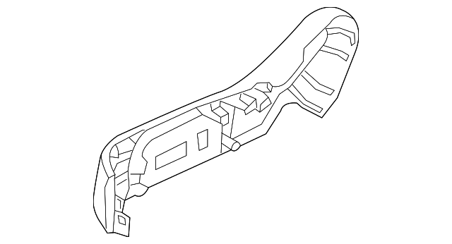 88270-3R040GVF Деталь CUSHION SHIELD, RIGHT