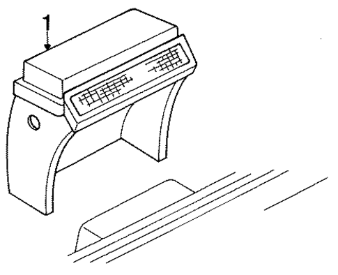 Cavalier HIGH MOUNTED STOP LAMP 2