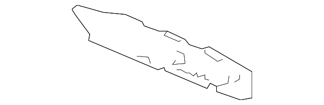 52576-0E010 RETAINER, LEFT