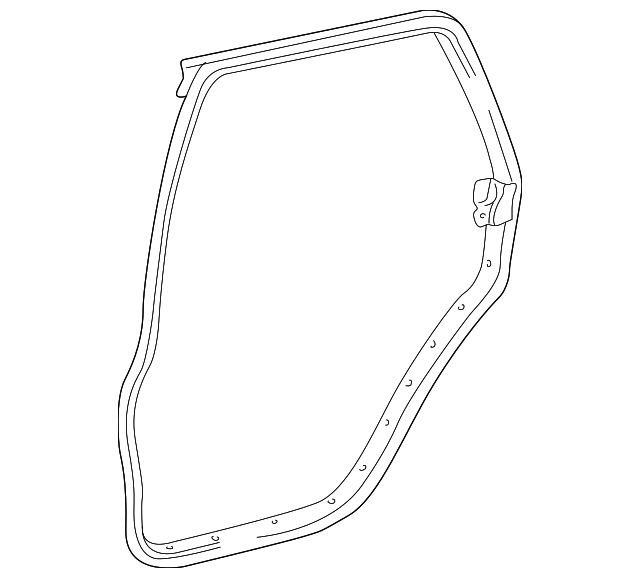 67871-35080 Деталь DOOR W'STRIP, RIGHT