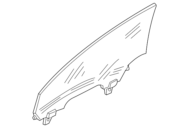 80300-1EA0A Деталь DOOR GLASS, RIGHT