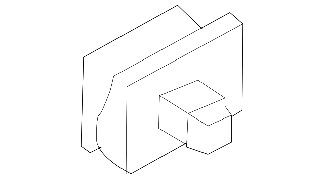 80344-1EA0A Деталь DOOR GLASS STABILIZER, RIGHT