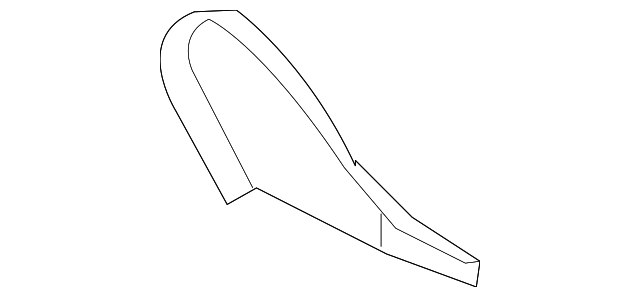 87331-CD010 Деталь OUTER FINISH PNL, LEFT