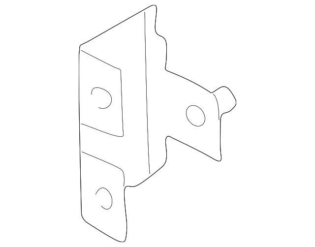 90458-7B002 Деталь GLASS BRACKET, RIGHT