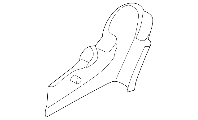 96452904 Деталь RECLINE COVER, RIGHT