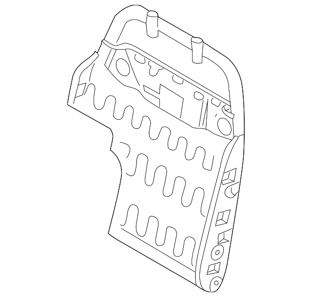 96592998 Деталь SEAT BACK FRAME, RIGHT