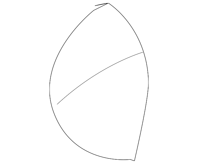 96411875 Деталь SEAT BACK PAD, LEFT