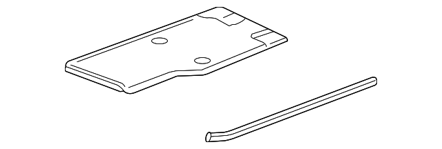 25958368 Деталь FLOOR PAN, RIGHT