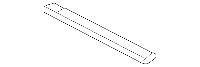 89025154 Деталь REAR CROSSMEMBER, LEFT