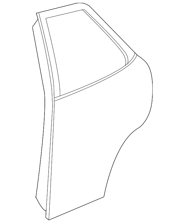 6800380810 Деталь DOOR SHELL, RIGHT