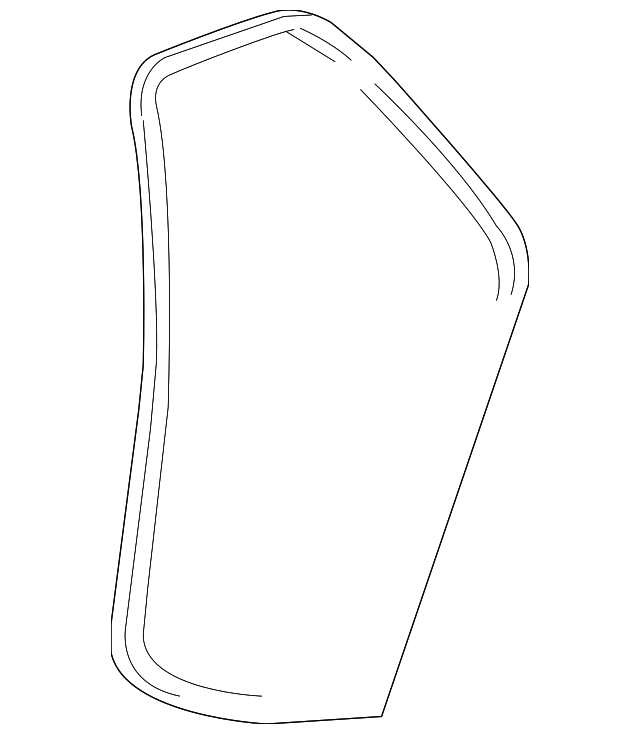 8466180J00 Деталь DOOR W'STRIP, RIGHT