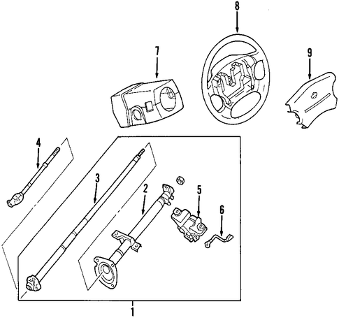 2003 Nissan xterra steering column recall #5