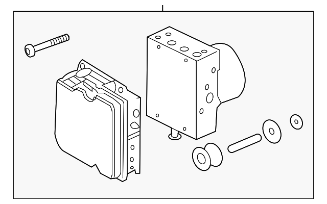 92268027 Деталь ABS CONTROL UNIT