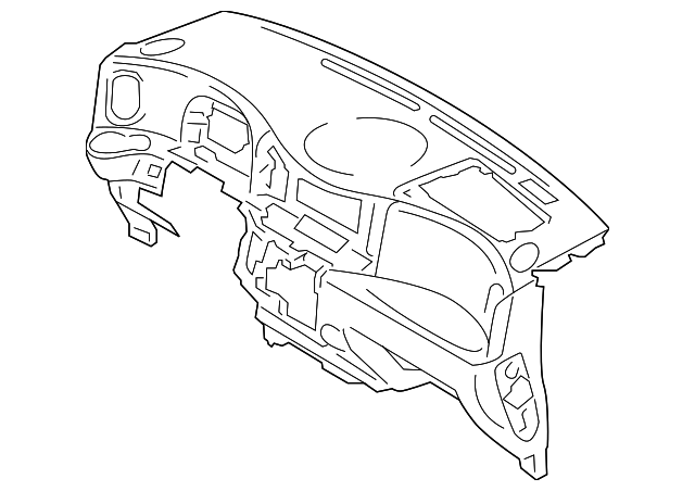 68100-1FC0A Деталь INSTRUMENT PANEL