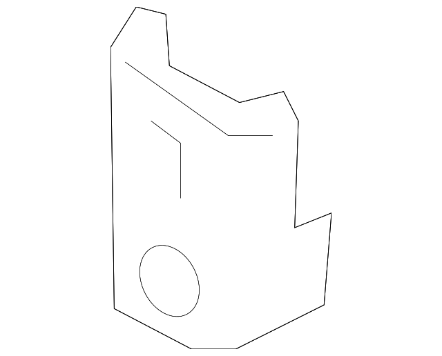 68173-1FC0A Деталь REINF BEAM BRACKET, LEFT