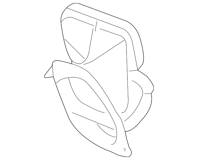 15780267 Деталь OUTLET DUCT, RIGHT