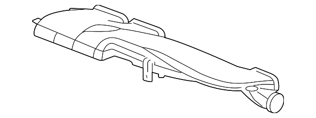 10385067 Деталь OUTLET DUCT, LEFT