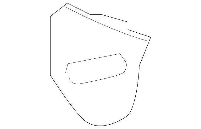 YF68XDVAD Деталь PLATE, RIGHT