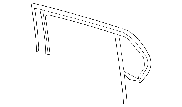 1K5-839-431-H-5AP Деталь WINDOW GUIDE, LEFT