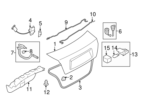 Impreza LID & COMPONENTS