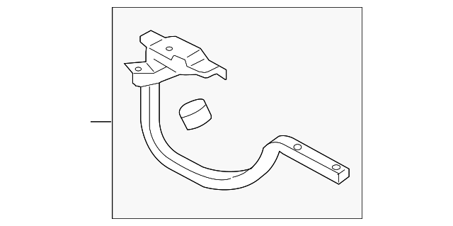57520FG0009P Деталь HINGE, RIGHT