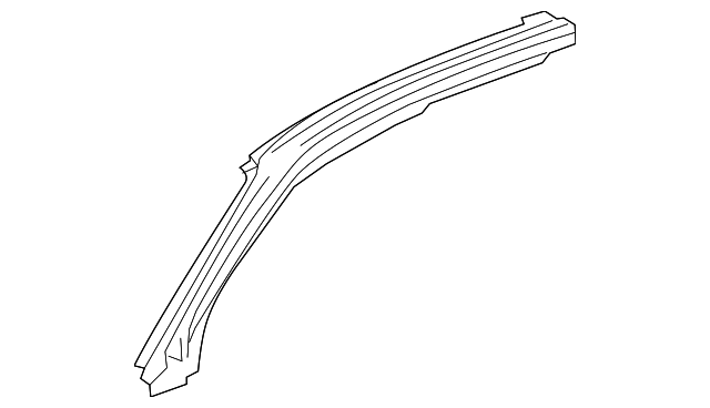 23448389 Деталь WINDSHIELD PILLAR REINF, LEFT