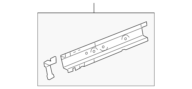 23167331 Деталь INNER ROCKER, RIGHT