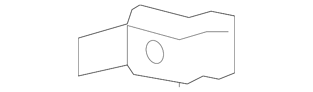 22904457 Деталь LOCK PLR REINF PLATE, LEFT