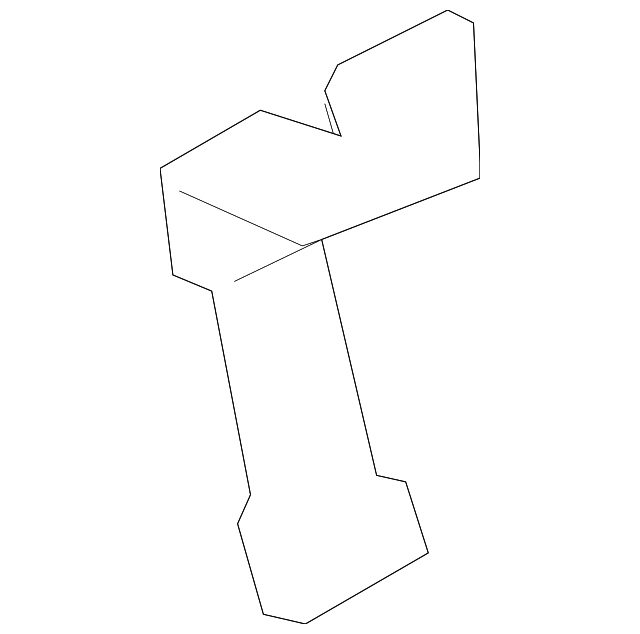 22900187 Деталь INNER ROCKER EXTENSION, RIGHT