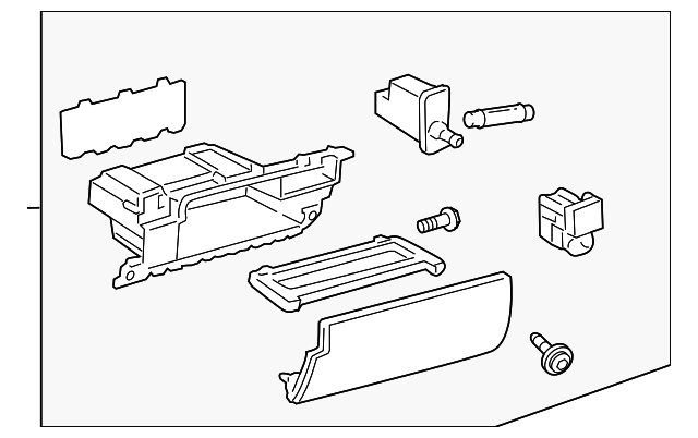 55320-60011-C0 Деталь GLOVE BOX ASSY