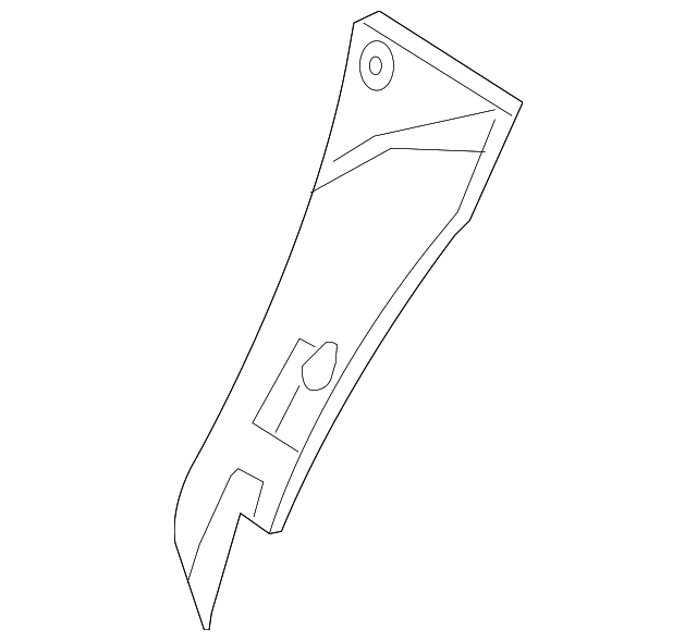 85685-3F000 PAD, LEFT