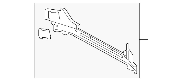 85750-3F000LK REAR PANEL TRIM