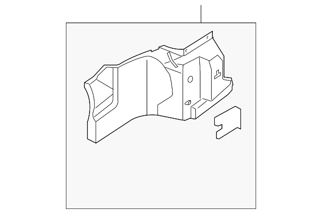 85730-3F000LK TRUNK SIDE TRIM, LEFT