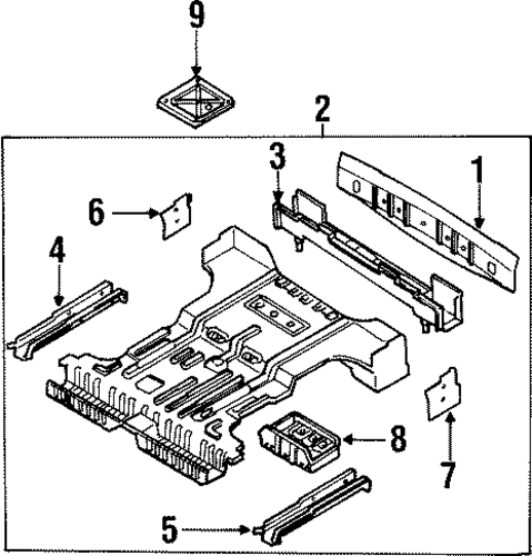 Sportage REAR BODY & FLOOR