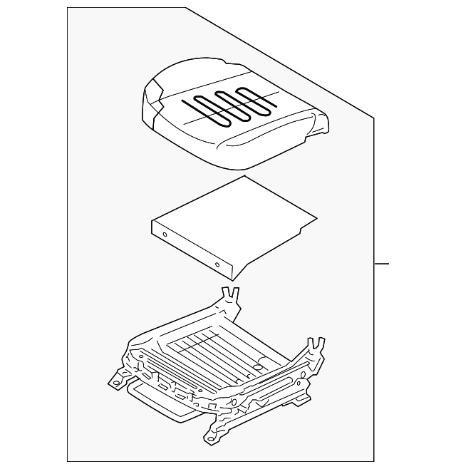 88200-2H100-AAK Деталь CUSHION ASSY