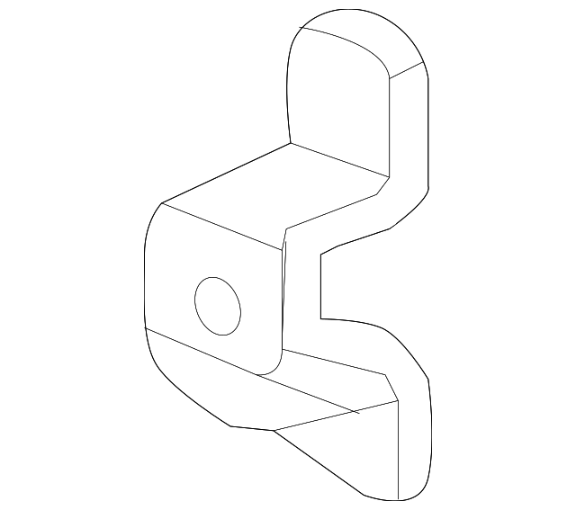 52021380 Деталь BACK PANEL BRACKET