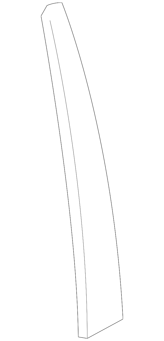 25897590 Деталь APPLIQUE, RIGHT